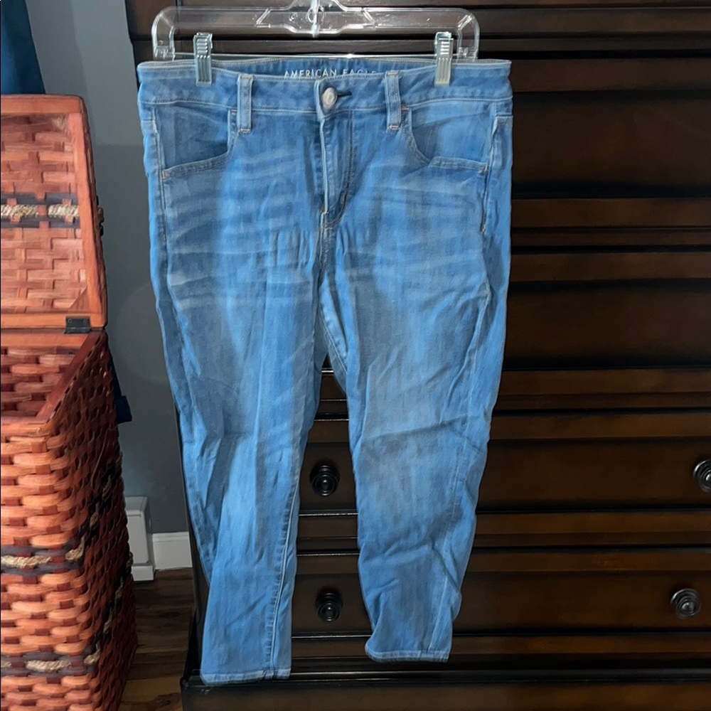 American Eagle Outfitters Blue Jeggings